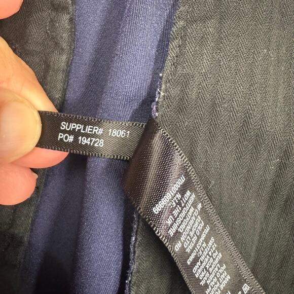 RLX Ralph Lauren Chino Golf Shorts Mens Size 38 Navy Blue 10” Inseam Flat Front - Picture 3 of 9